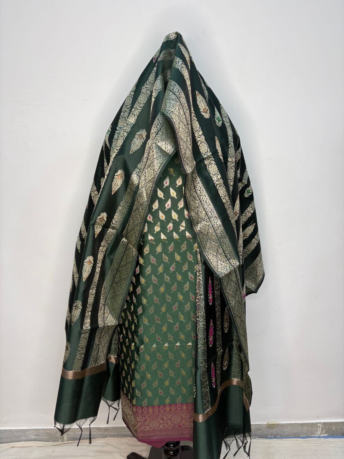 banarasi cotton suit salwar dupatta