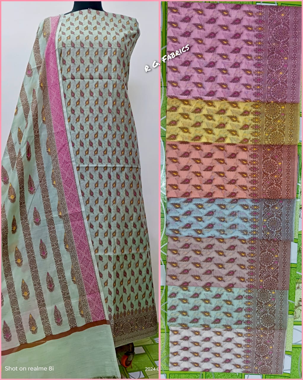 banarasi cotton suit salwar duptta