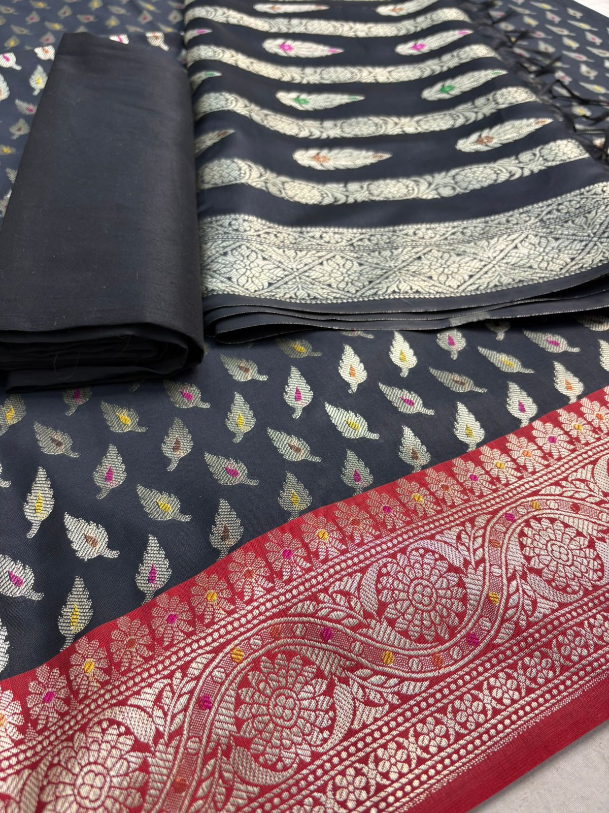 banarasi cotton suit salwar dupatta