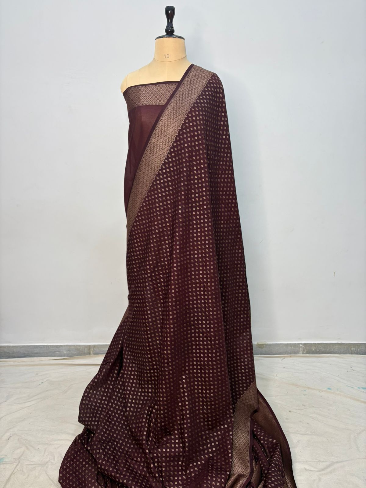banarasi georgatte katan saree