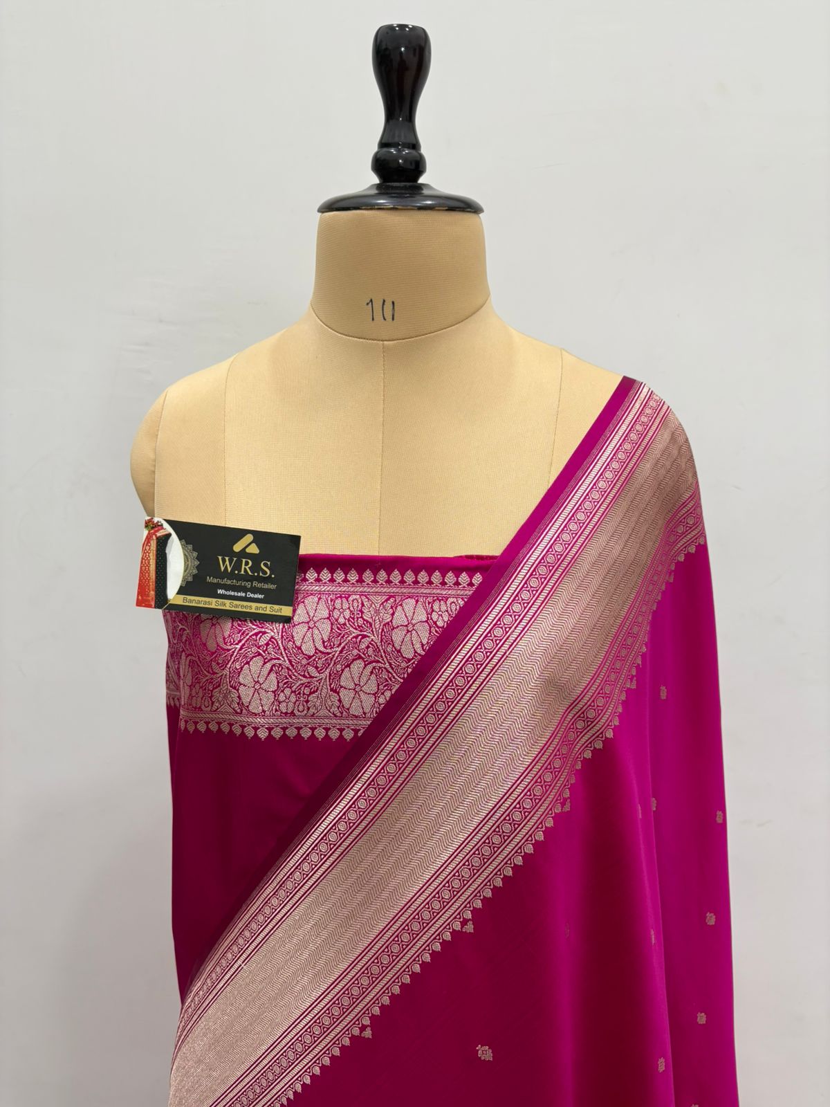 banarasi katan masroom silk rani  buti lite couper zari