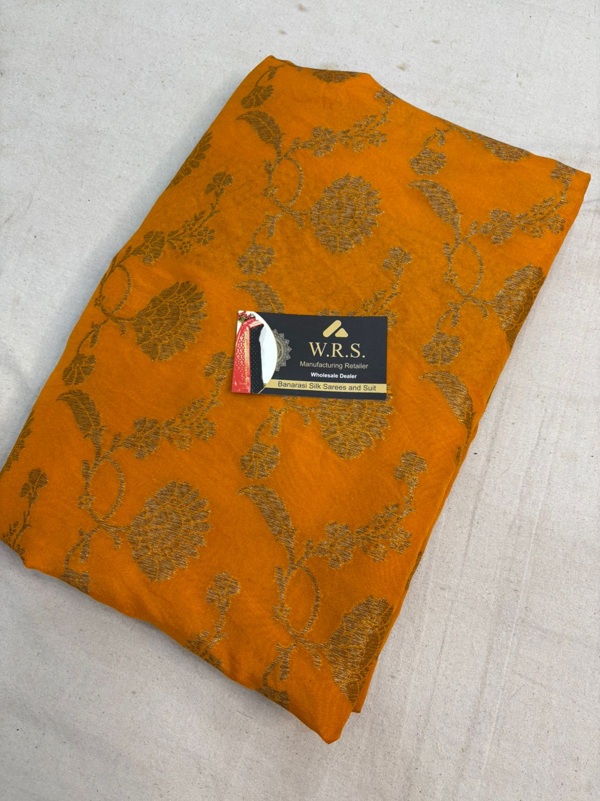 Lemon Yellow Dual Tone Tussar Silk Saree