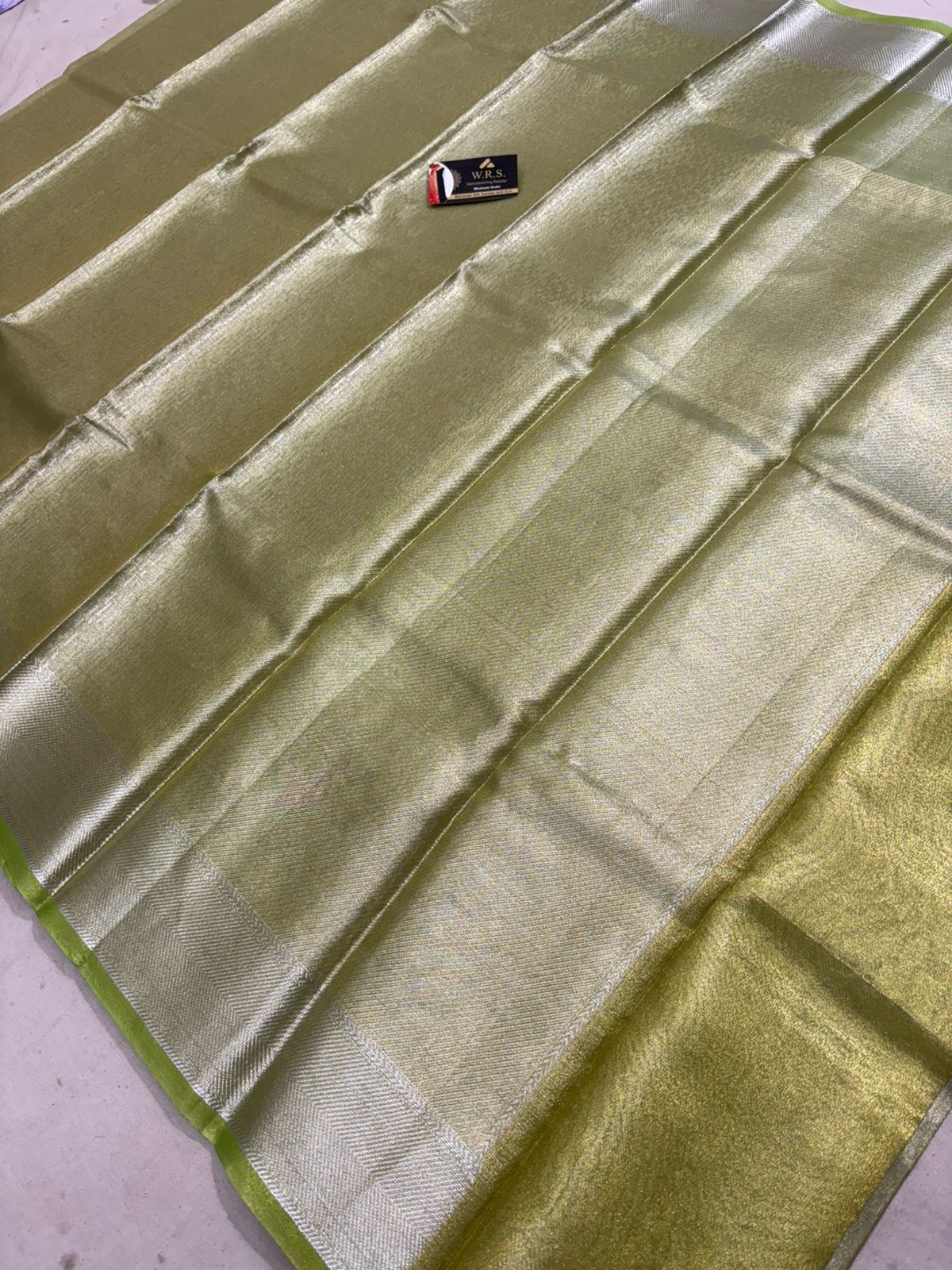 mehandi   Tissue Banarasi Saree