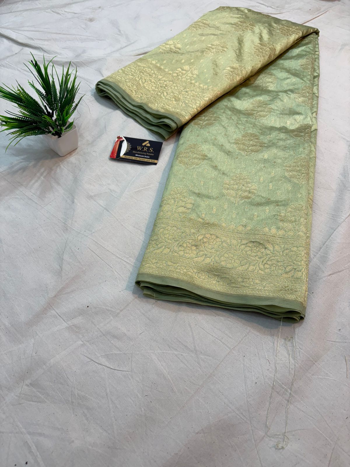 musterd soft dupian saree lite zari rimjhim boota