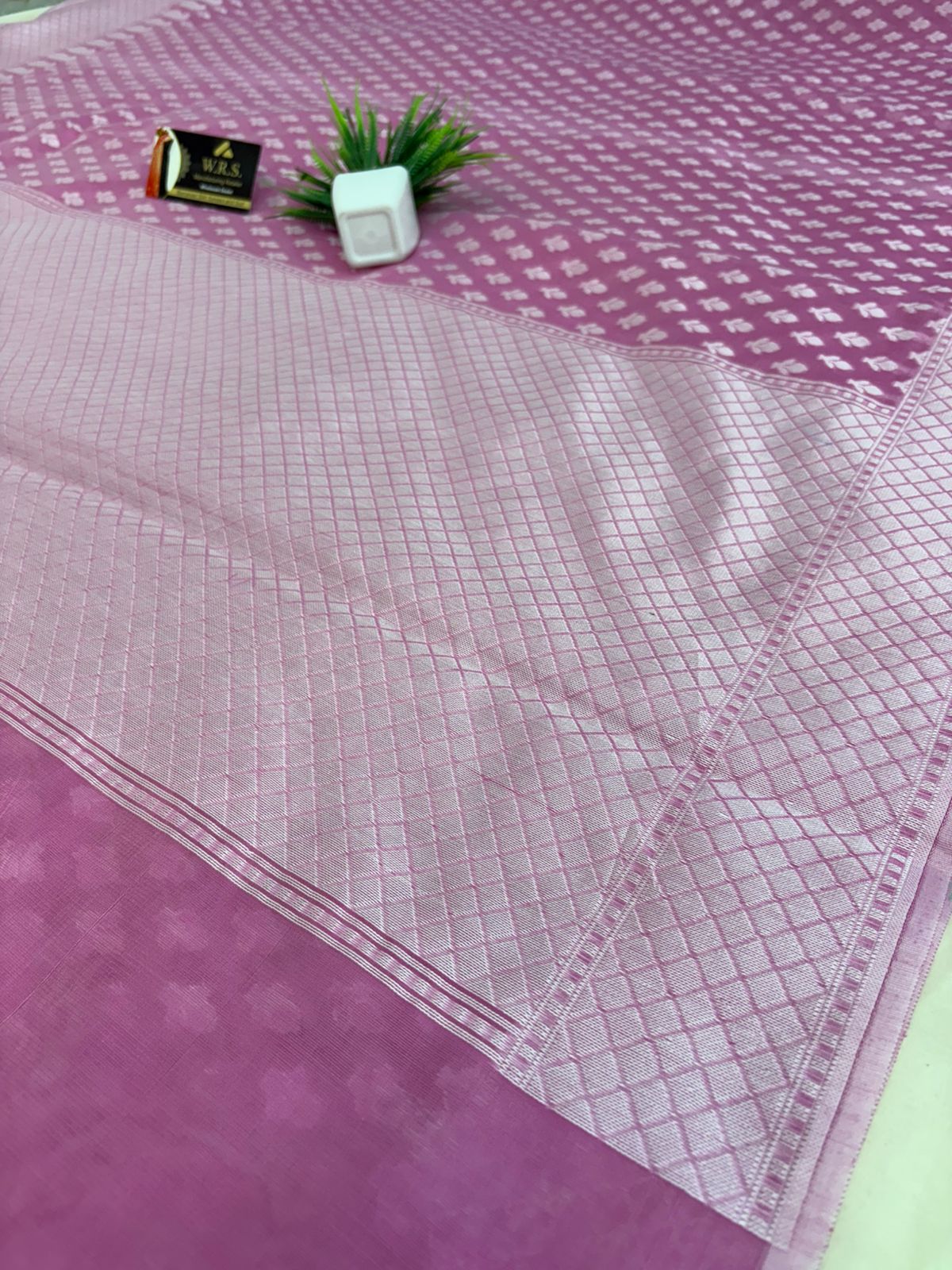 pink soft silk saree