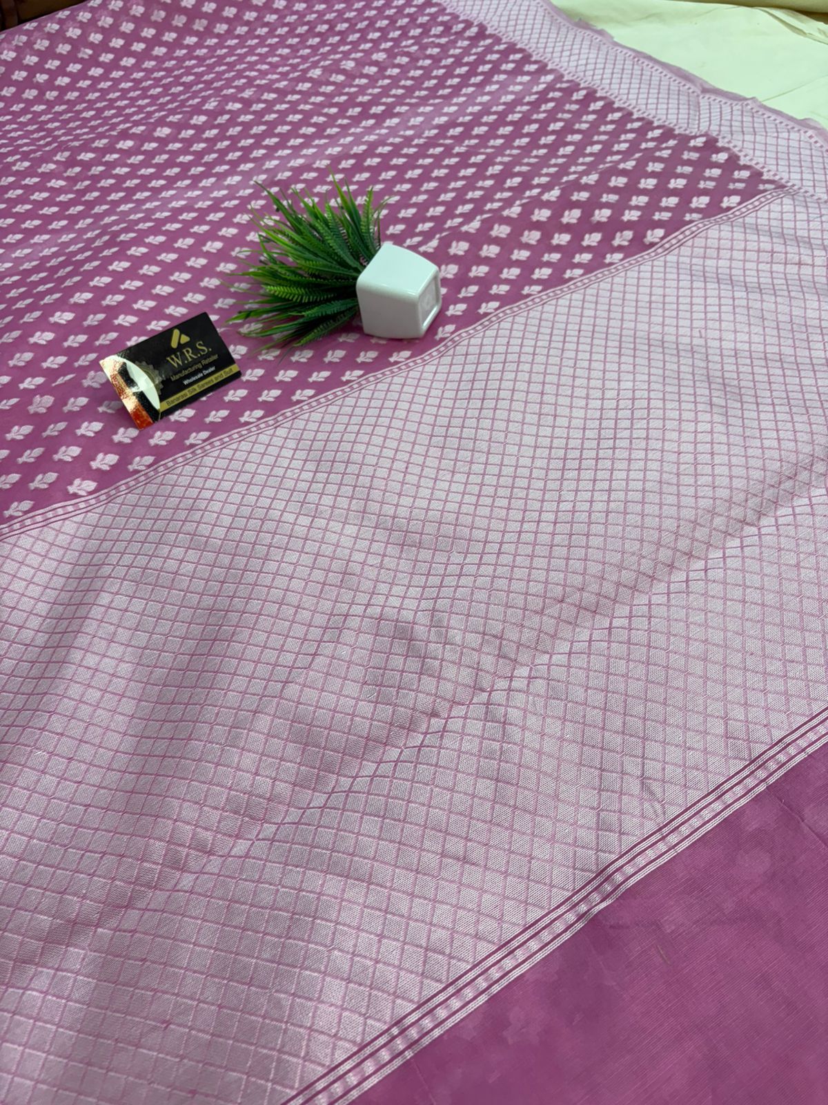 pink soft silk saree