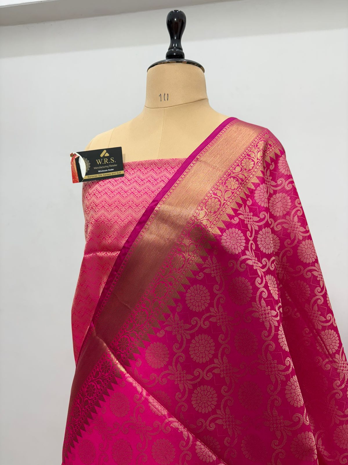rani banarasi silk saree jal