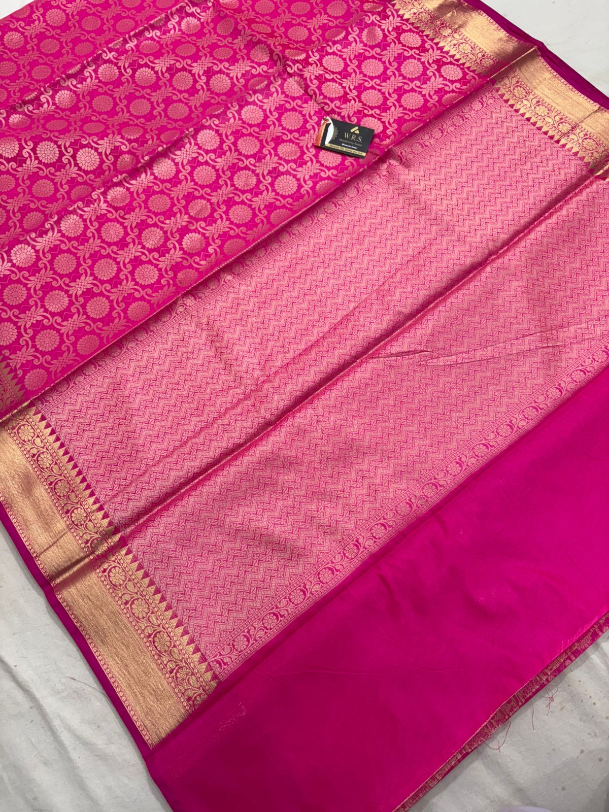 rani banarasi silk saree jal