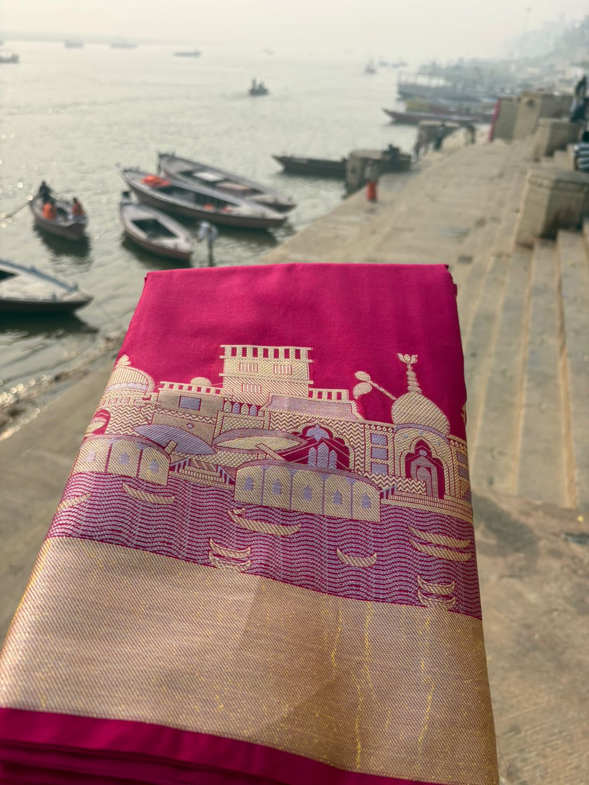 rani ghat katan silk shine saree