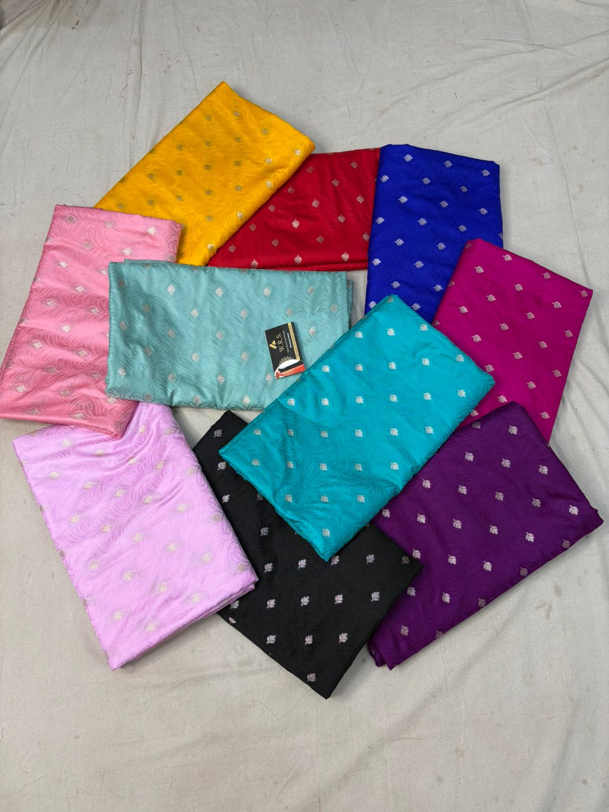 Red tussar katan banarasi silk saree water zari